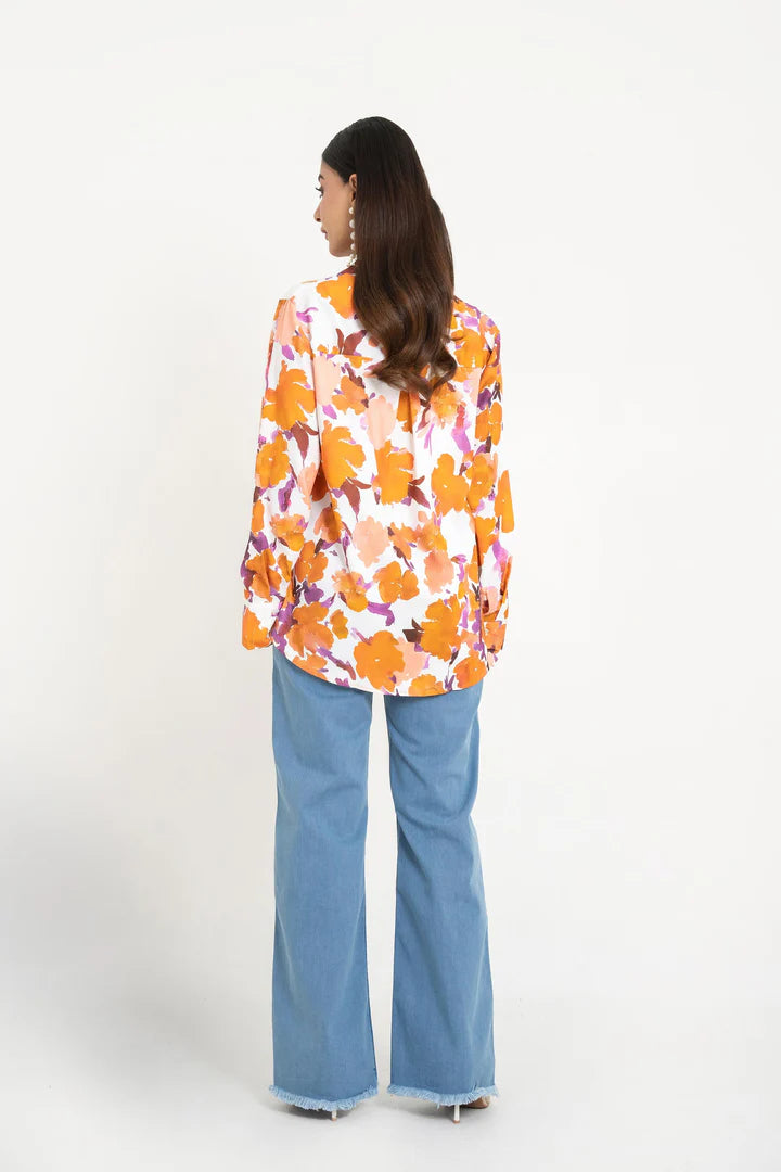 Ladies Butter fly jeans