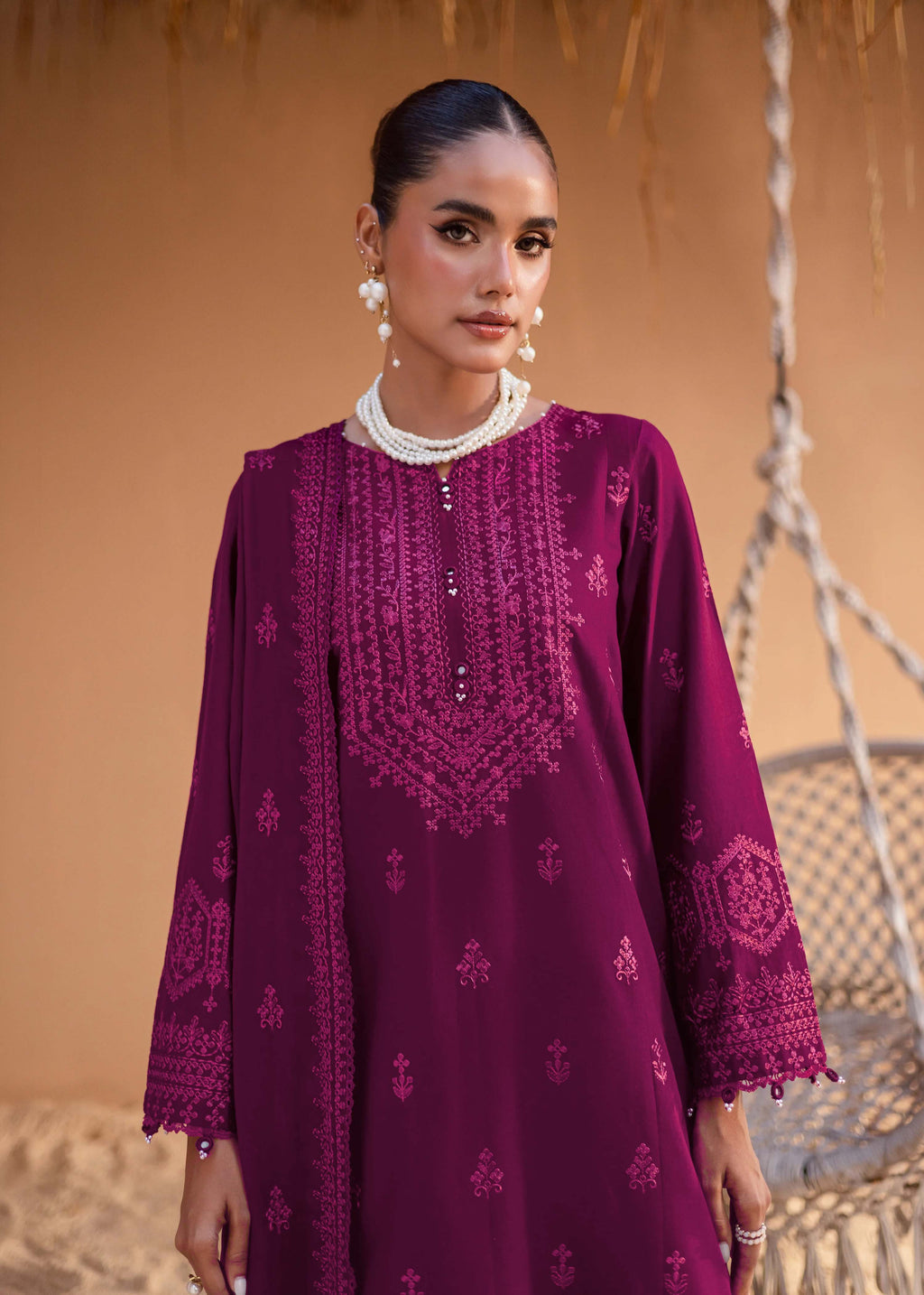 Zarqoon Plum  3PC