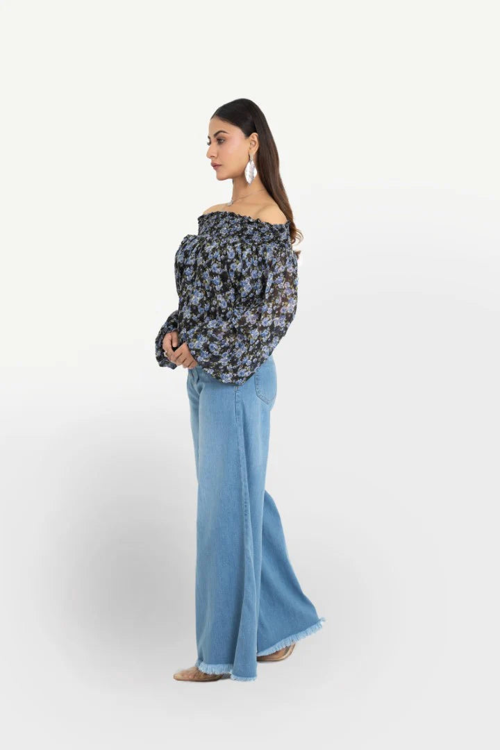 Ladies Wide leg 8 pocket