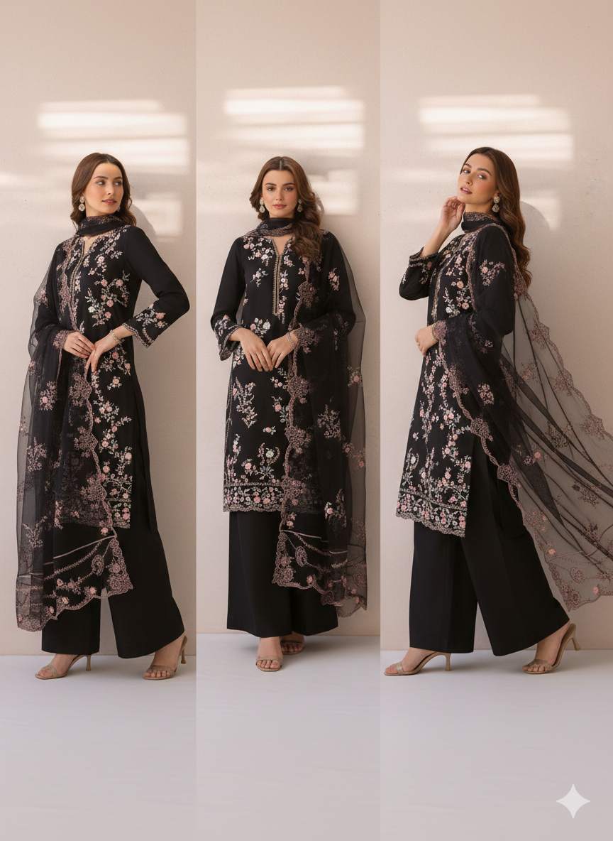 Ravelle Embroidered Lawn