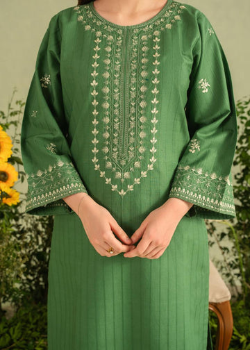 Zarnab Embroidered 3pc front embroidery detail