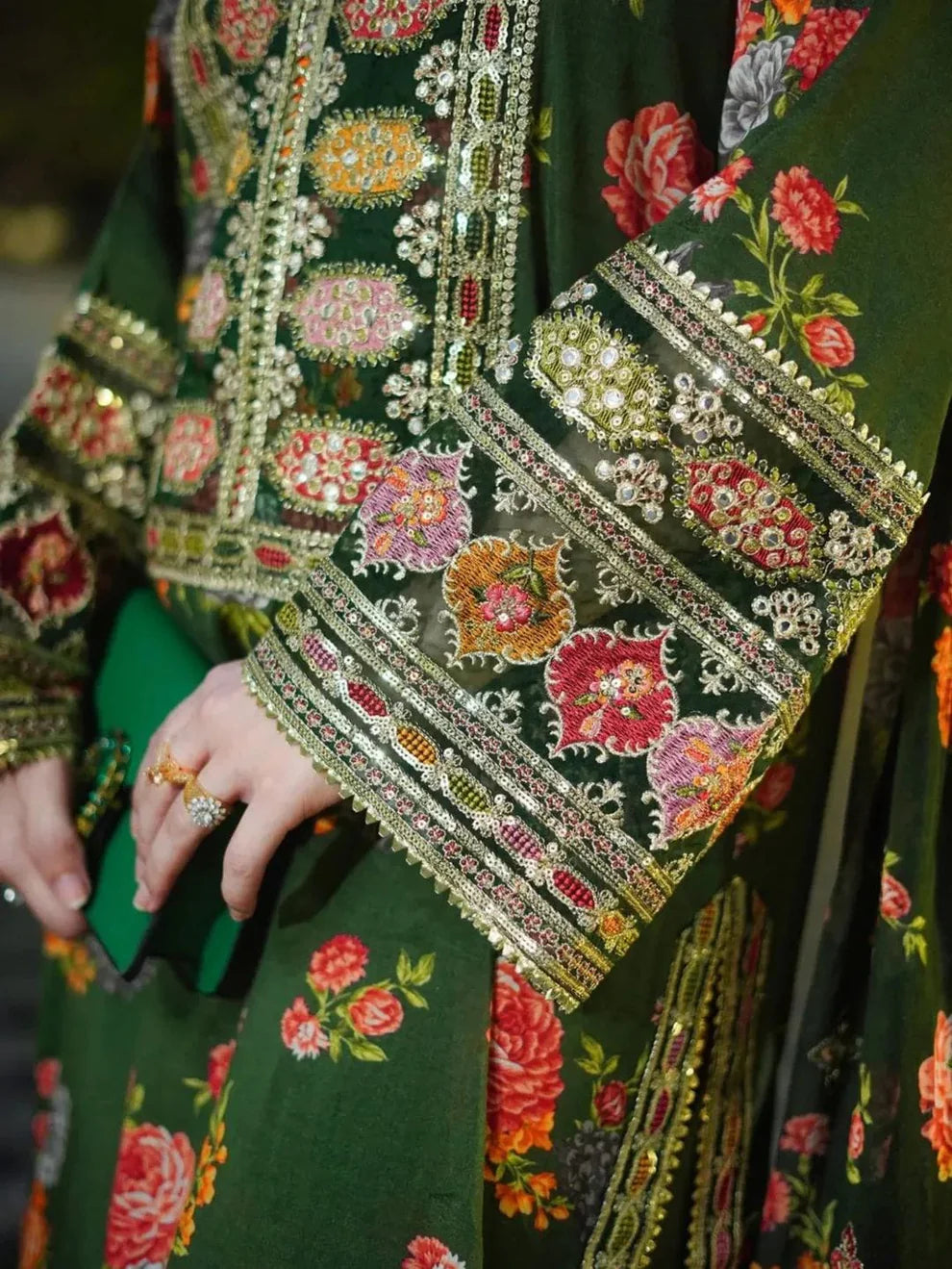 Aveera's Olive Green 3PC